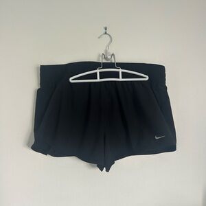 Nike Black Athletic Shorts Lightweight Performance